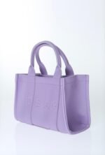 Lila Deri Çanta - Görsel 2