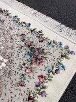 Şönil Kumaş Gülzar Seccade - Krem - Görsel 3