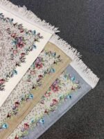 Şönil Kumaş Gülzar Seccade - Cappuccino - Görsel 4