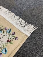 Şönil Kumaş Gülzar Seccade - Cappuccino - Görsel 3