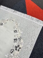 İpek Saten Seccade - Gri - Görsel 2