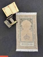 Şönil Kumaş Mihrap Seccade  - Cappuccino