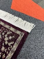 Şönil Kumaş Mihrap Seccade - Mor - Görsel 3