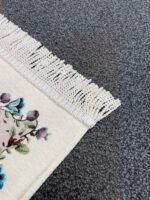 Şönil Kumaş Gülzar Seccade - Krem - Görsel 4