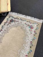 Şönil Kumaş Gülzar Seccade - Cappuccino