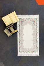 Şönil Kumaş Gülzar Seccade - Krem