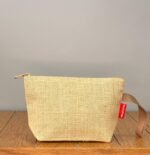 El Çantası Natural Jüt Dokulu Fermuarlı - Görsel 2