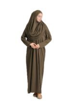 Kadın Namaz Elbisesi - 2 Parça - başörtülü - Görsel 2