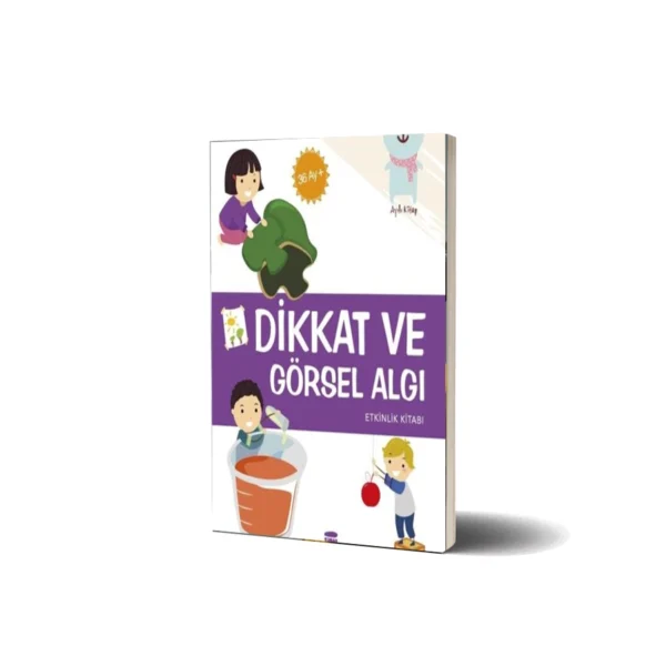 Dikkat ve Görsel Algı Etkinlik Kitabı (36 Ay +)