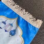 Çocuk Seccade Üç Kandil Desen - Görsel 4