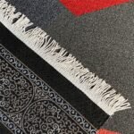 Kâbe Desenli, Astarlı, Saten Seccade - 5048 - Görsel 3