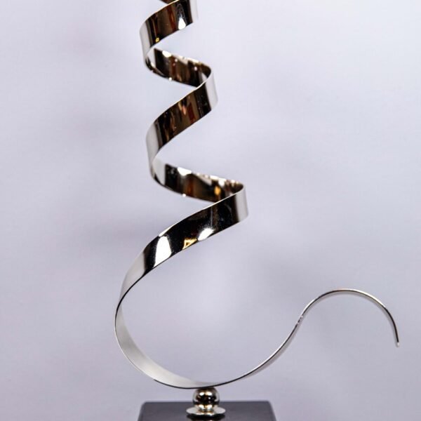 Mermerli Bukle Dekor Gümüş