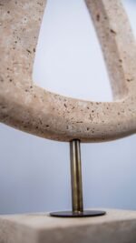 Traverten Üçgen Dekor - Görsel 2