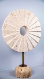 Traverten Pervane Dekor (B)