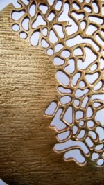 Yuvarlak Mercan Döküm Eskitme Dekor (B) - Görsel 2