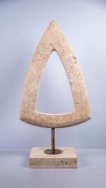 Traverten Üçgen Dekor