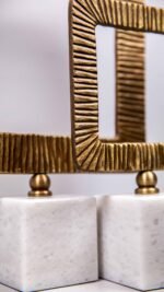 2'li Çizgili Kare Çerçeve Takım Eskitme - Görsel 3